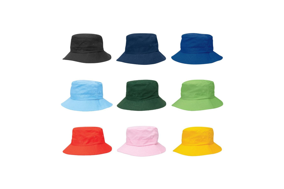 Bucket hat with sales toggle